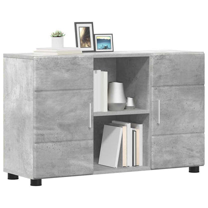 Credenza Con Porta Florin Grigio Cemento 88,5 X 30,5 X 55,5 Cm Rovere Sonoma