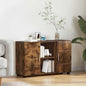 Credenza Con Porta Florin Rovere Fumé 88,5 X 30,5 X 55,5 Cm Quercia Affumicata
