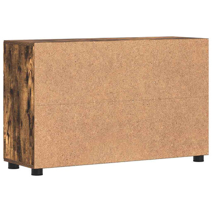 Credenza Con Porta Florin Rovere Fumé 88,5 X 30,5 X 55,5 Cm Quercia Affumicata