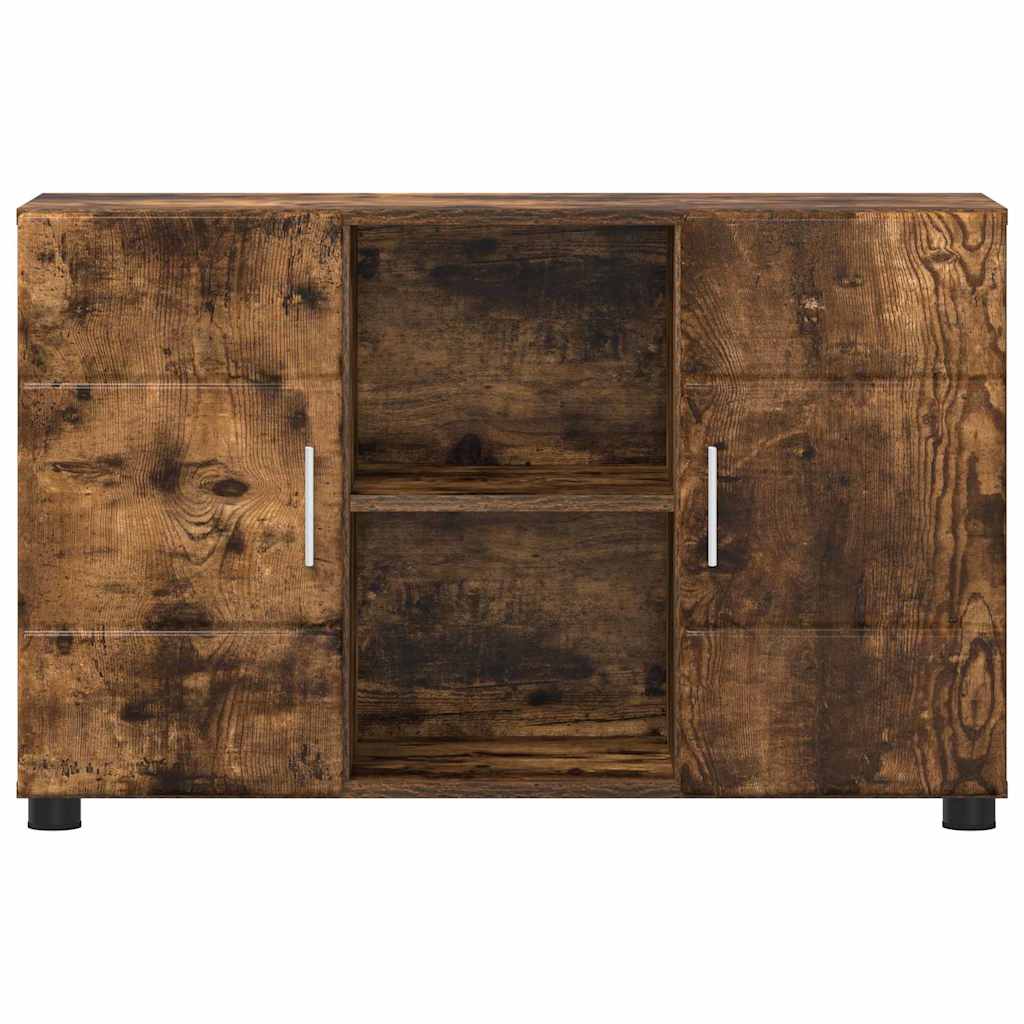 Credenza Con Porta Florin Rovere Fumé 88,5 X 30,5 X 55,5 Cm Quercia Affumicata