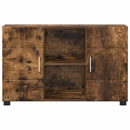 Credenza Con Porta Florin Rovere Fumé 88,5 X 30,5 X 55,5 Cm Quercia Affumicata