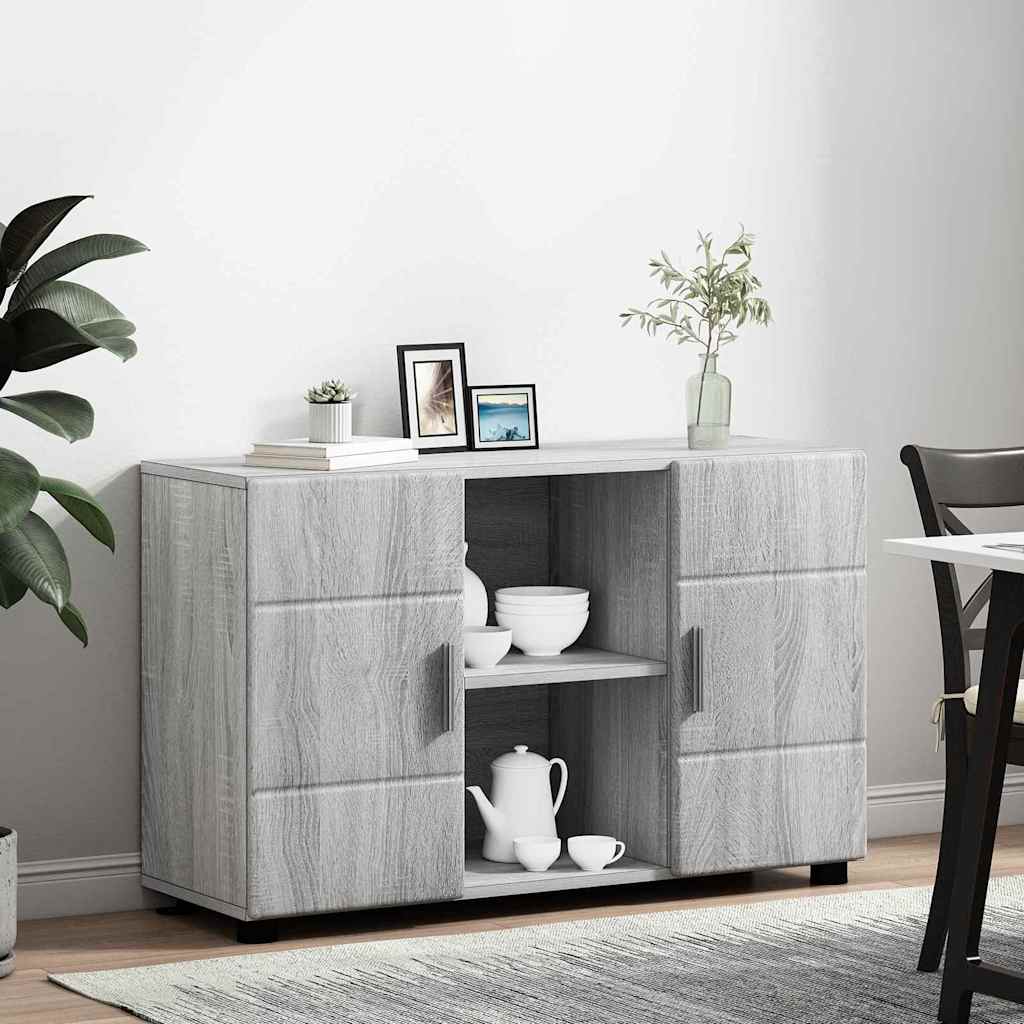 Credenza Con Porta Florin Grigio Sonoma 88,5 X 30,5 X 55,5 Cm Sonoma Grigia