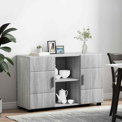 Credenza Con Porta Florin Grigio Sonoma 88,5 X 30,5 X 55,5 Cm Sonoma Grigia