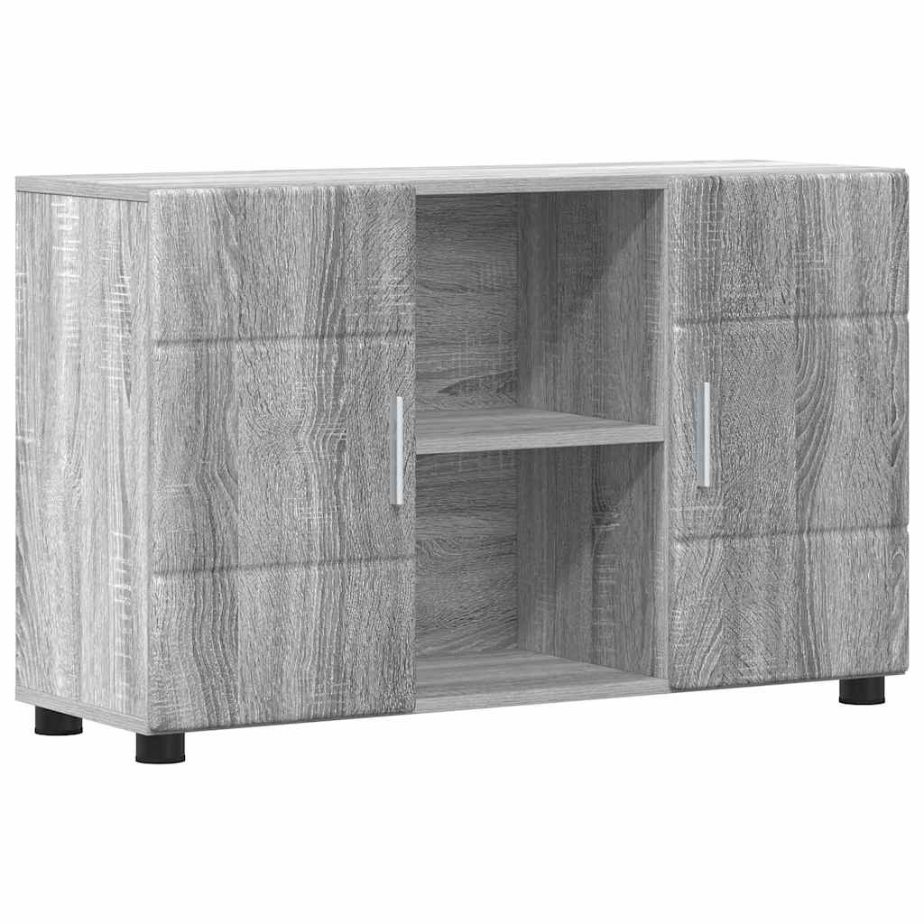 Credenza Con Porta Florin Grigio Sonoma 88,5 X 30,5 X 55,5 Cm Sonoma Grigia