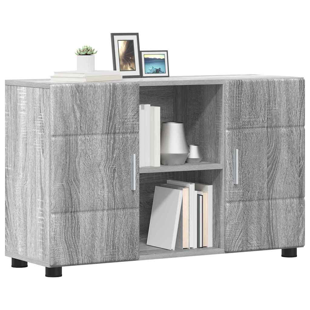 Credenza Con Porta Florin Grigio Sonoma 88,5 X 30,5 X 55,5 Cm Sonoma Grigia
