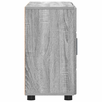 Credenza Con Porta Florin Grigio Sonoma 88,5 X 30,5 X 55,5 Cm Sonoma Grigia