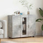 Set Mobile Tv Florin 3 Pcs Legno Multistrato Grigio Cemento