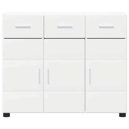 Credenza Florin 88,5 X 30,5 X 73 Cm Legno Multistrato Bianco