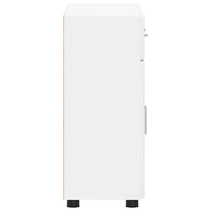 Credenza Florin 88,5 X 30,5 X 73 Cm Legno Multistrato Bianco