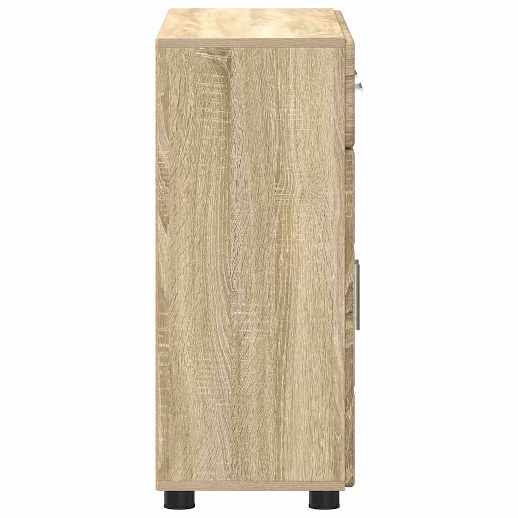 Credenza Con Porta Florin 88,5 X 30,5 X 73 Cm Rovere Sonoma