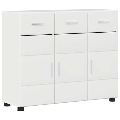 Credenza Con Porta Florin 88,5 X 30,5 X 73 Cm Bianco Lucido