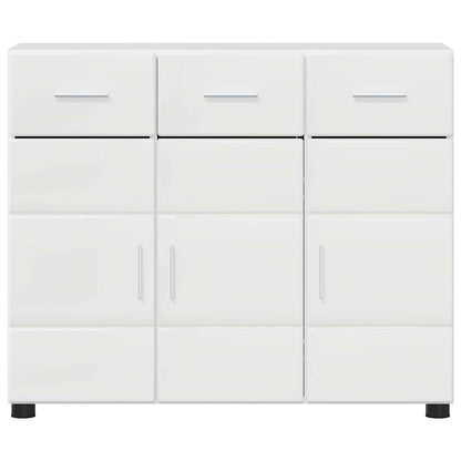 Credenza Con Porta Florin 88,5 X 30,5 X 73 Cm Bianco Lucido