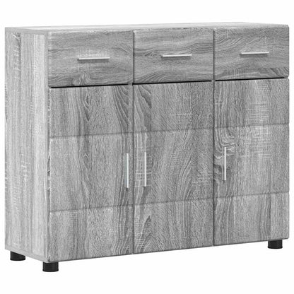 Credenza Con Porta Florin 88,5 X 30,5 X 73 Cm Grigio Sonoma