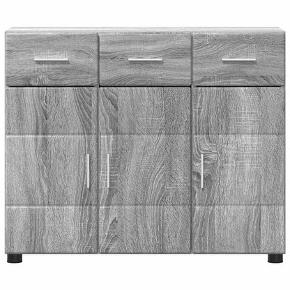 Credenza Con Porta Florin 88,5 X 30,5 X 73 Cm Grigio Sonoma