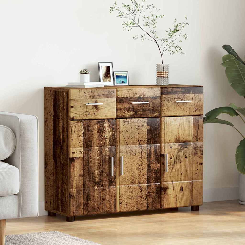Credenza Con Porta Florin 88,5 X 30,5 X 73 Cm Legno Vecchio