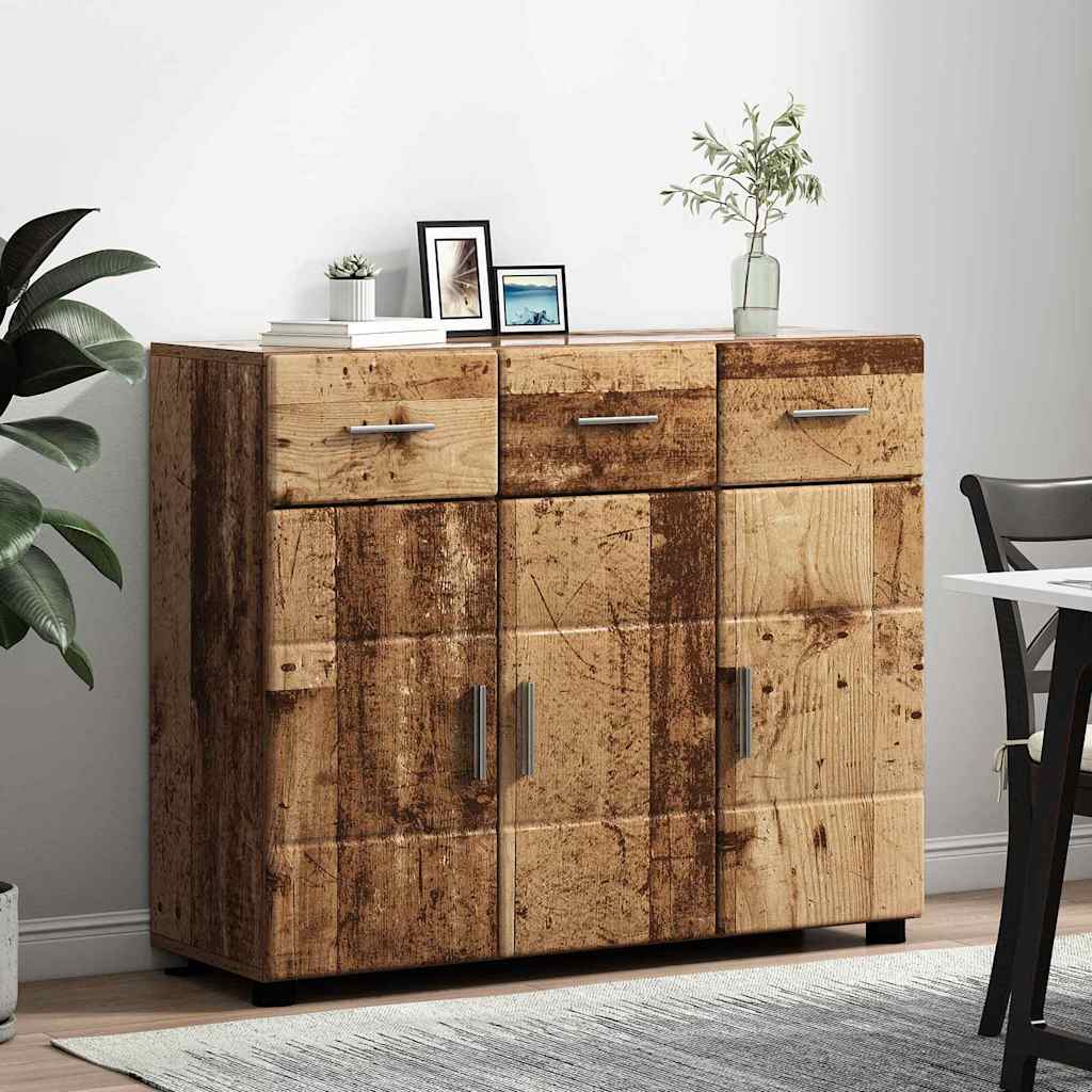 Credenza Con Porta Florin 88,5 X 30,5 X 73 Cm Legno Vecchio