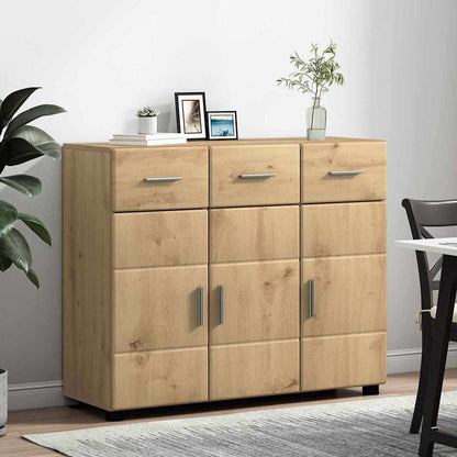 Credenza Florin 88,5 X 30,5 X 73 Cm Rovere Artigianale