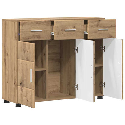 Credenza Florin 88,5 X 30,5 X 73 Cm Rovere Artigianale
