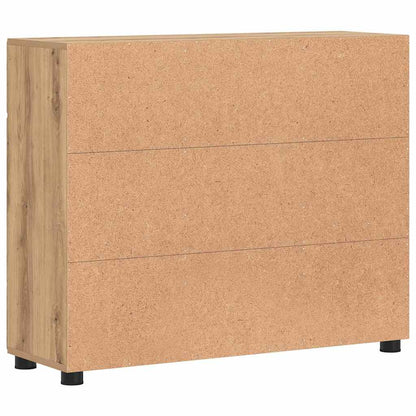 Credenza Florin 88,5 X 30,5 X 73 Cm Rovere Artigianale