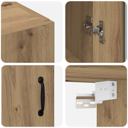 Armadi Da Muro 2 Pcs 69,5 X 34 X 90 Cm