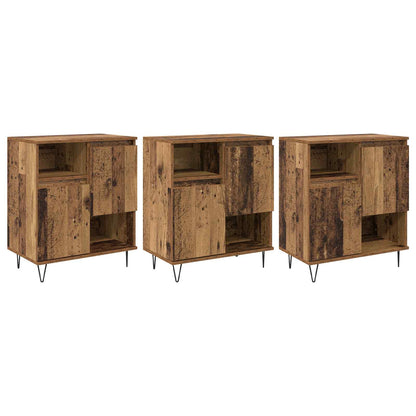 Credenza 3 Pcs 60 X 35 X 70 Cm