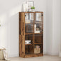 Credenza 2 Pcs 68 X 37 X 142 Cm Legno Multistrato