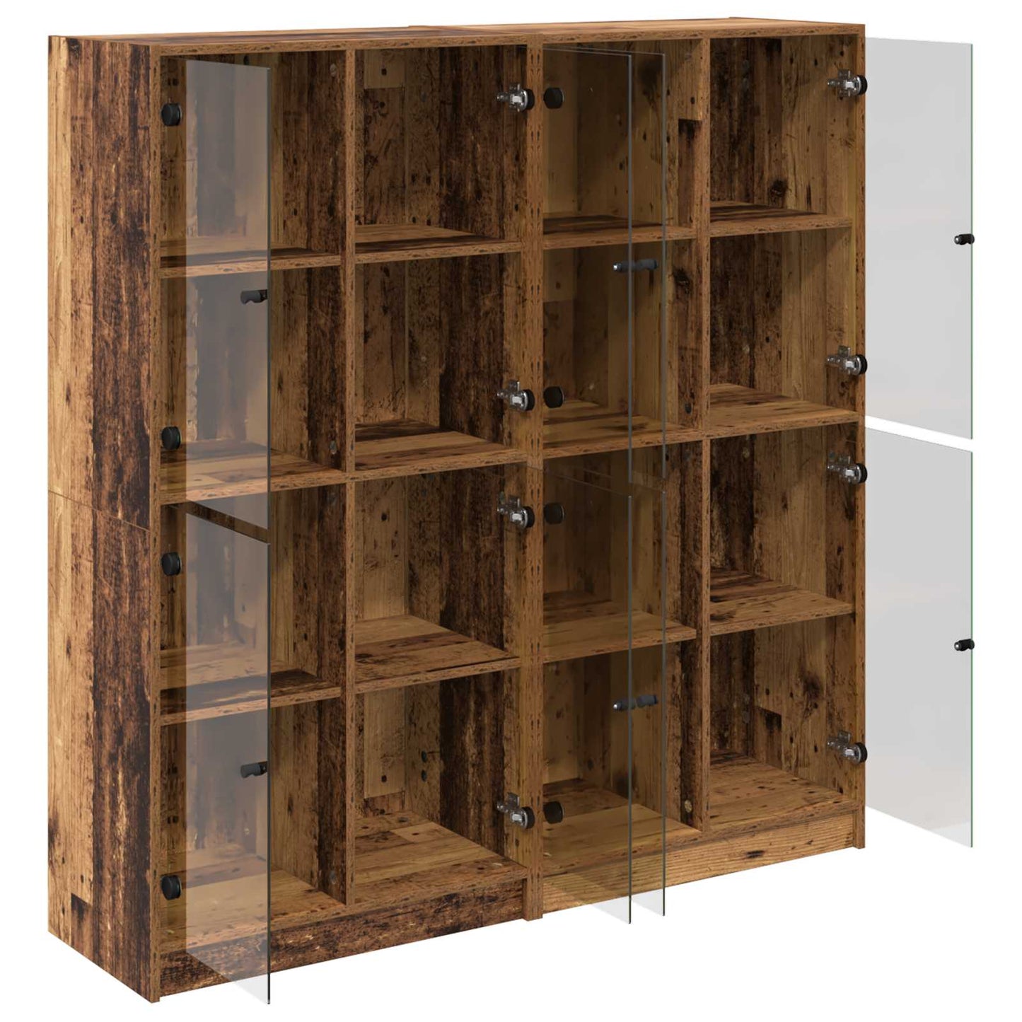 Credenza 2 Pz 68 X 37 X 142 Cm