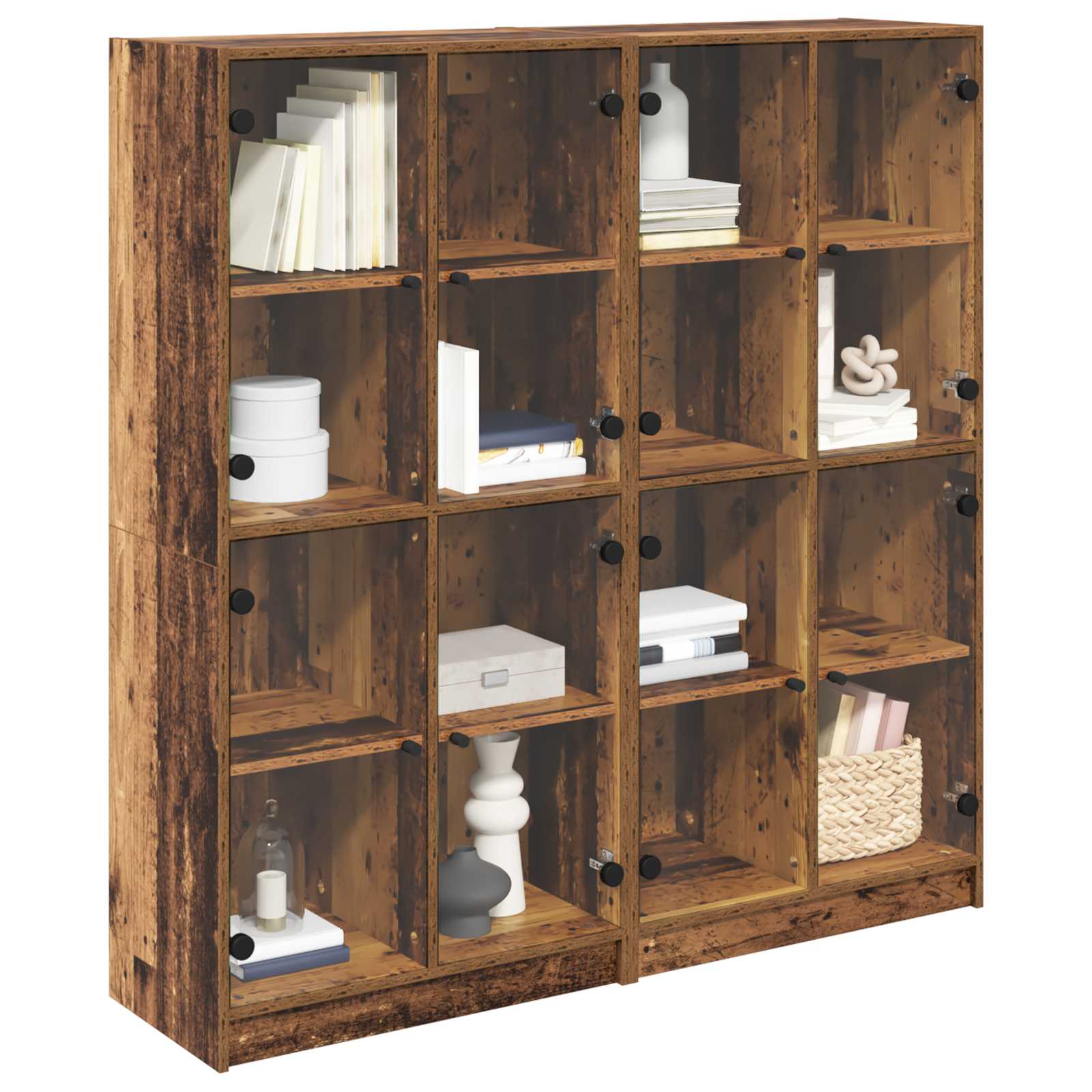 Credenza 2 Pz 68 X 37 X 142 Cm