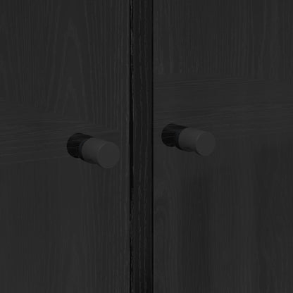 Credenza 2 Pcs 68 X 37 X 142 Cm Legno Multistrato