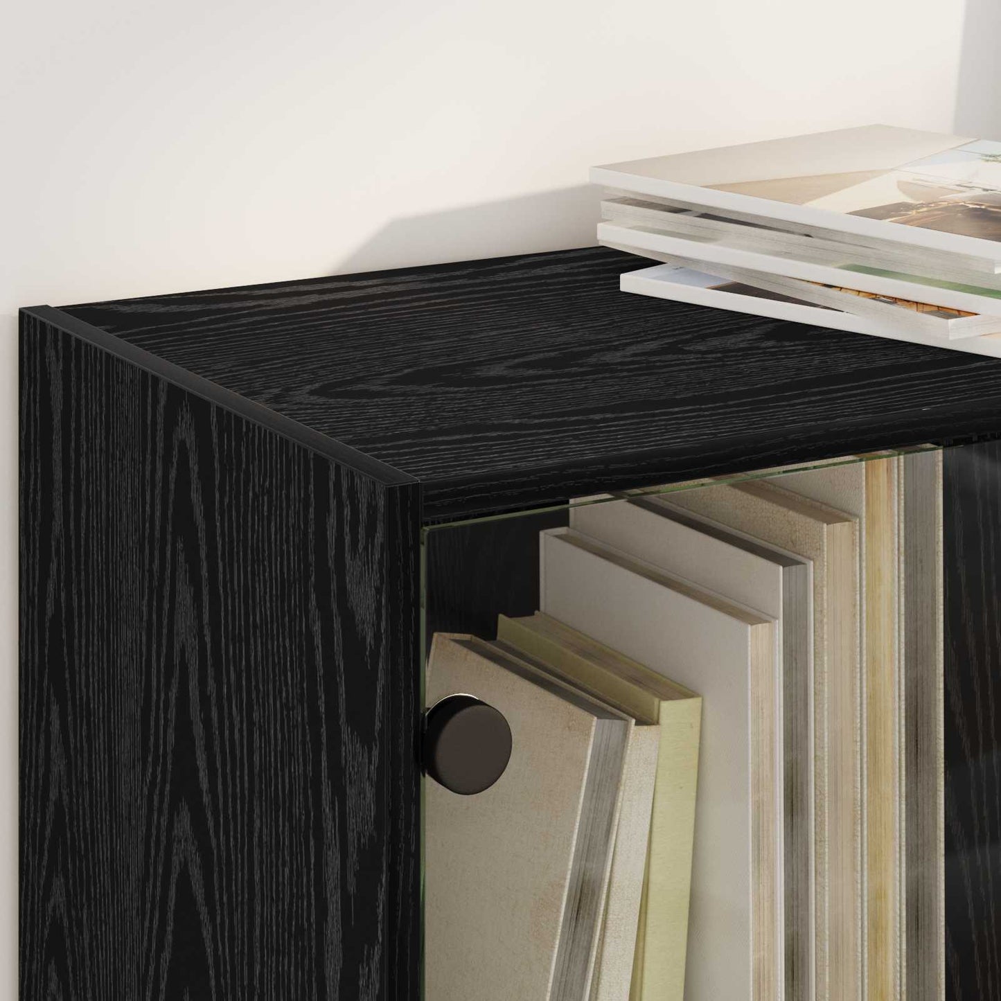 Credenza 2 Pcs 68 X 37 X 142 Cm Legno Multistrato