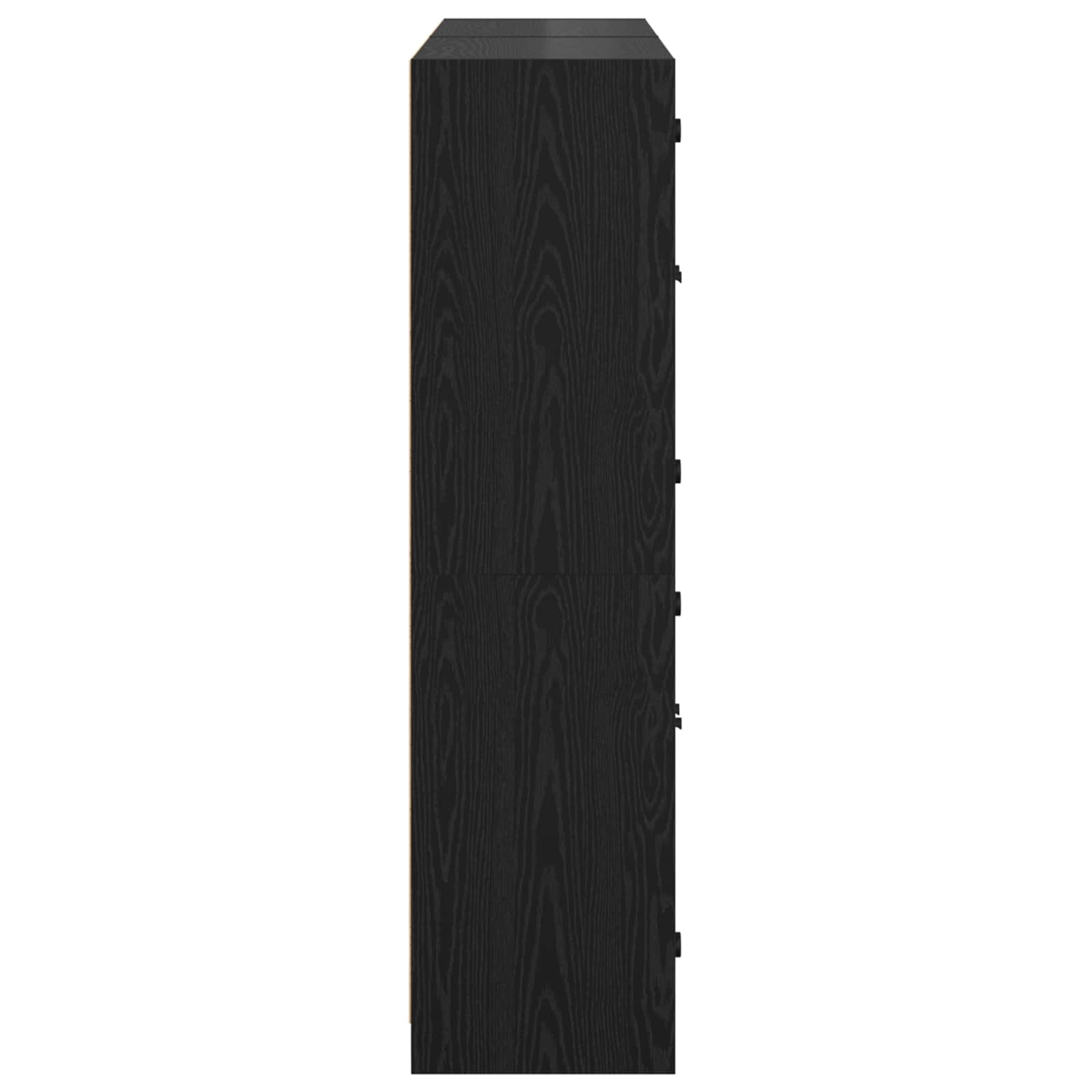 Credenza 2 Pcs 68 X 37 X 142 Cm Legno Multistrato