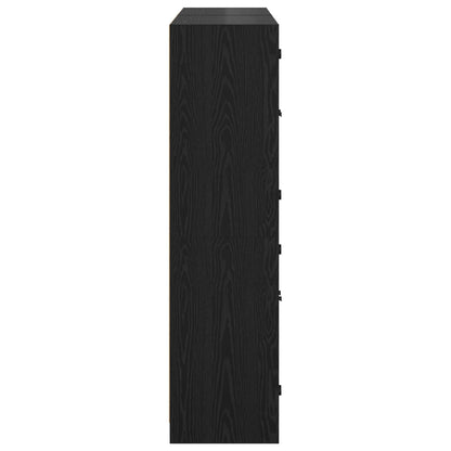 Credenza 2 Pcs 68 X 37 X 142 Cm Legno Multistrato