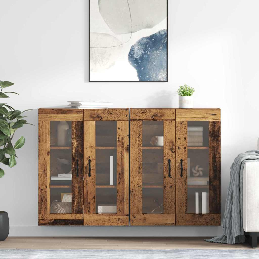 Armadi Da Muro 2 Pcs 69,5 X 34 X 90 Cm