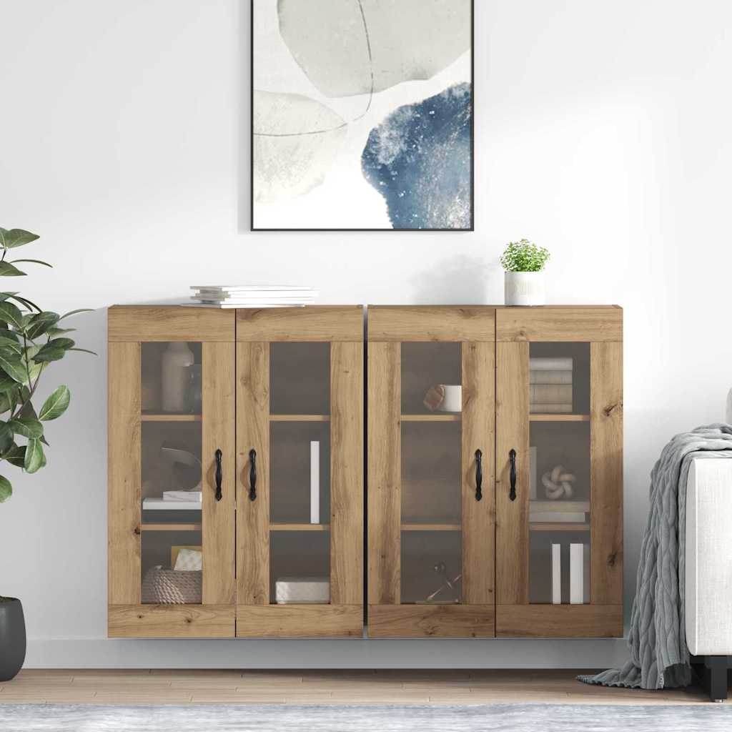 Armadi Da Muro 2 Pcs 69,5 X 34 X 90 Cm