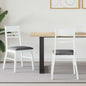 Sedie Da Pranzo 2 Pcs Bianco 43 X 54 X 89 Cm