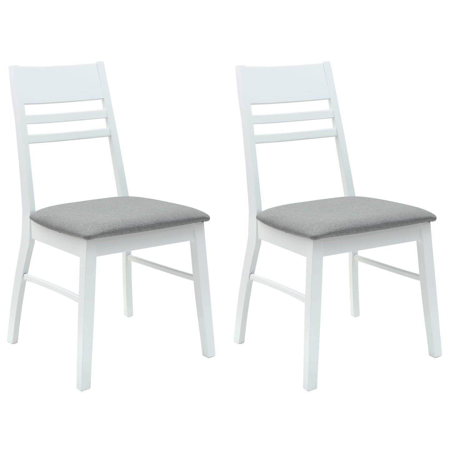 Sedie Da Pranzo 2 Pcs Bianco 43 X 54 X 89 Cm