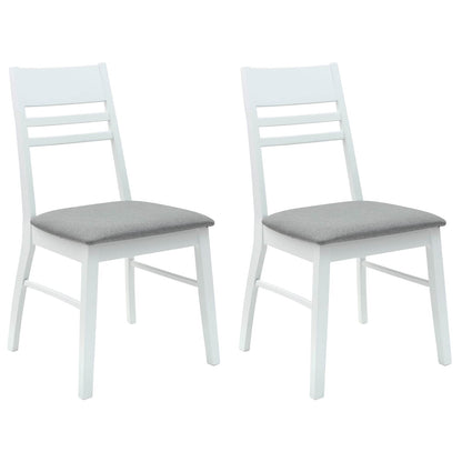 Sedie Da Pranzo 2 Pcs Bianco 43 X 54 X 89 Cm