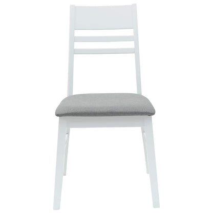 Sedie Da Pranzo 2 Pcs Bianco 43 X 54 X 89 Cm
