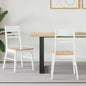 Sedie Da Pranzo 2 Pcs Bianco 43 X 54 X 89 Cm