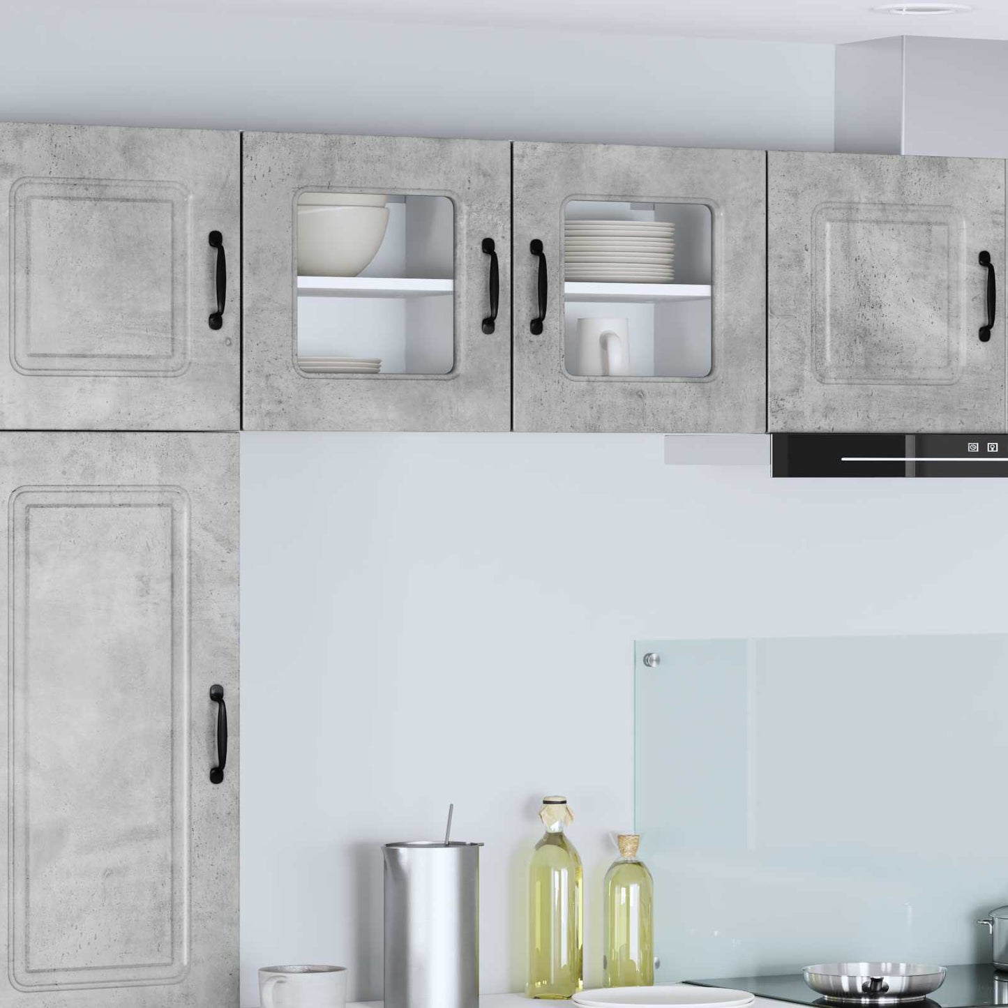 Pannello Lavastoviglie Kalmar 60 X 31 X 100 Cm Grigio Cemento