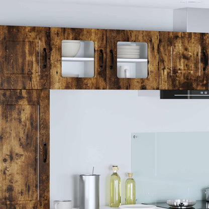 Pannello Lavastoviglie Kalmar Rovere Fumé 60 X 31 X 100 Cm Rovere Fumo