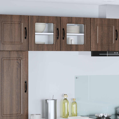 Pannello Lavastoviglie Kalmar Rovere Marrone 60 X 31 X 100 Cm Quercia Marrone