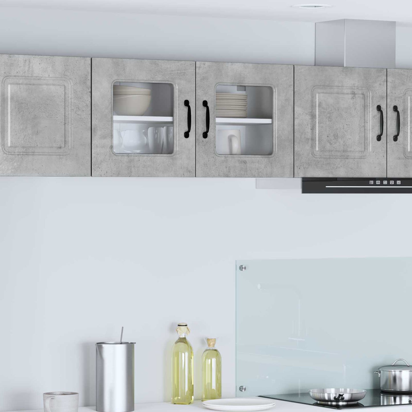 Pannello Lavastoviglie Kalmar 60 X 31 X 100 Cm Grigio Cemento