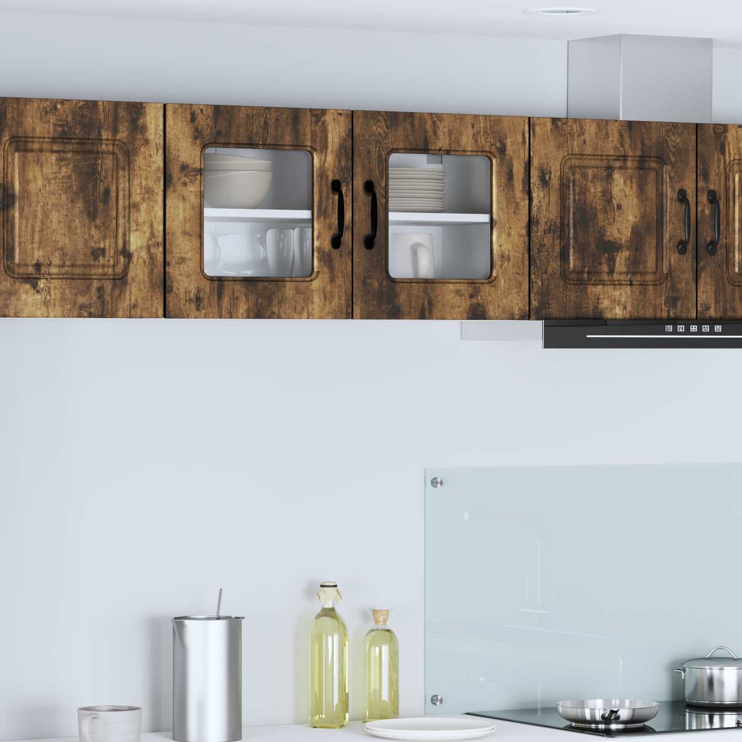 Pannello Lavastoviglie Kalmar Rovere Fumé 60 X 31 X 100 Cm Rovere Fumo