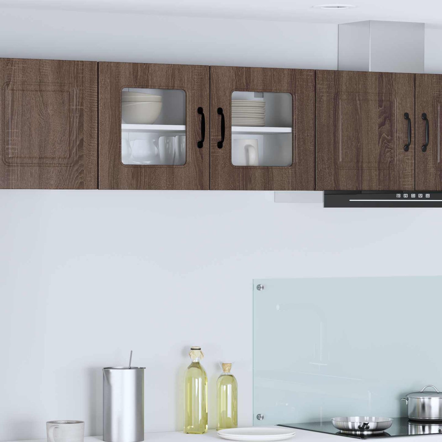 Pannello Lavastoviglie Kalmar Rovere Marrone 60 X 31 X 100 Cm Quercia Marrone