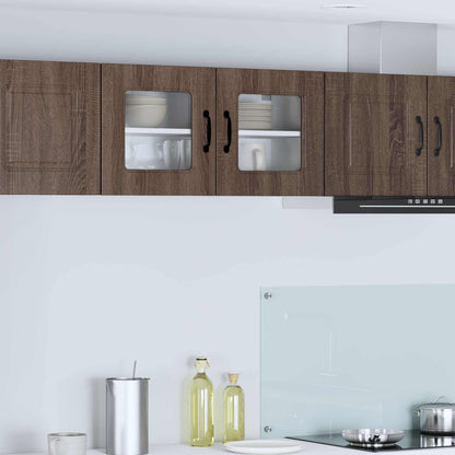Pannello Lavastoviglie Kalmar Rovere Marrone 60 X 31 X 100 Cm Quercia Marrone
