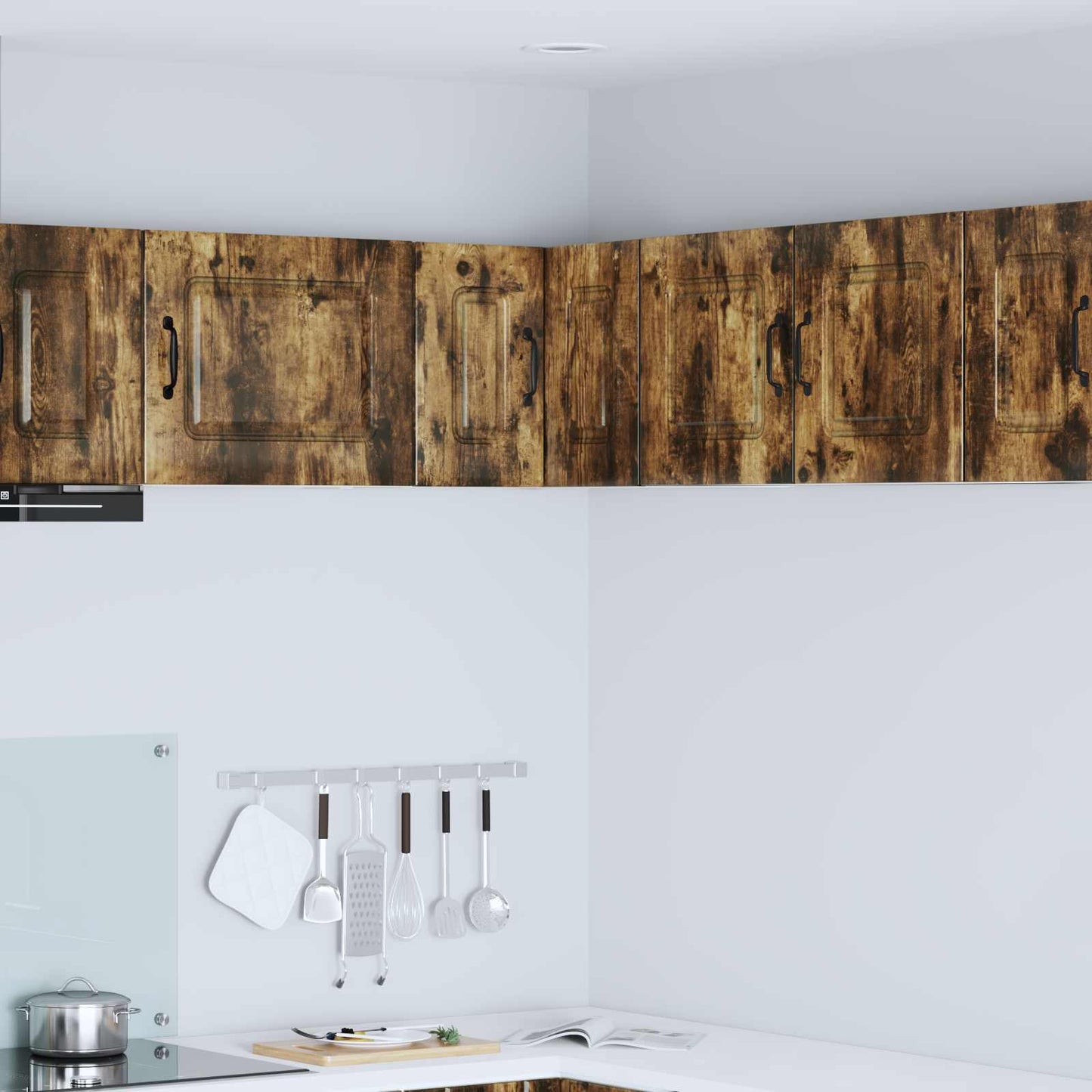 Pannello Lavastoviglie Kalmar Rovere Fumé 60 X 31 X 100 Cm Rovere Fumo