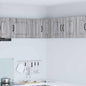Pannello Lavastoviglie Kalmar 60 X 31 X 100 Cm Grigio Sonoma