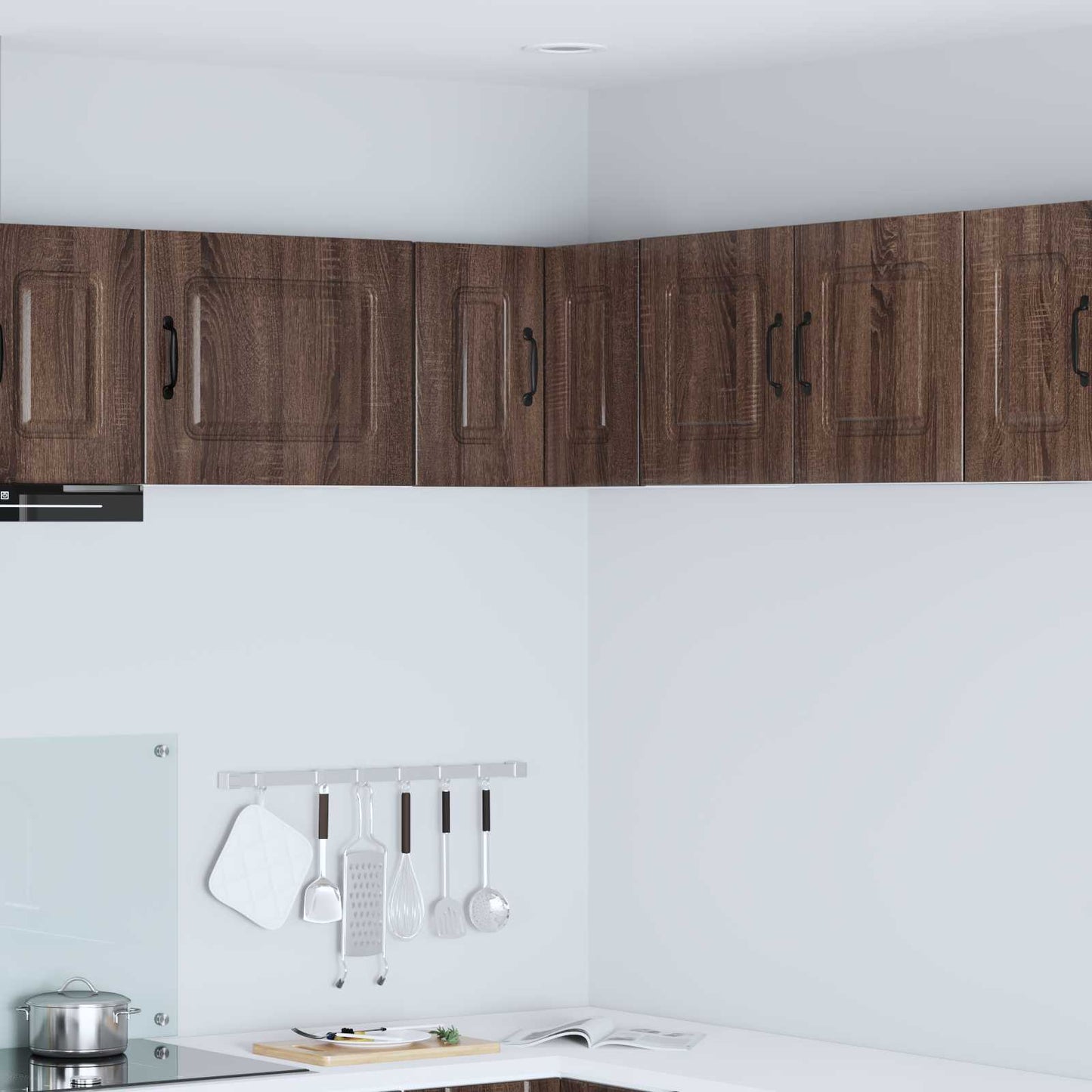 Pannello Lavastoviglie Kalmar Rovere Marrone 60 X 31 X 100 Cm Quercia Marrone