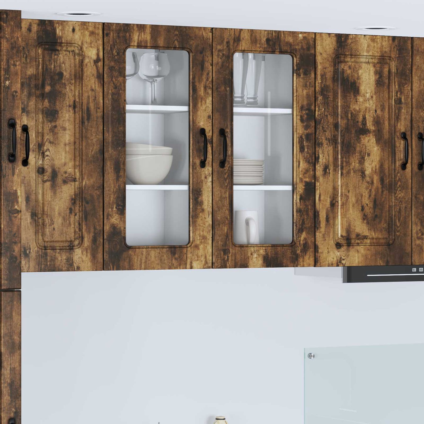 Pannello Lavastoviglie Kalmar Rovere Fumé 60 X 31 X 100 Cm Rovere Fumo
